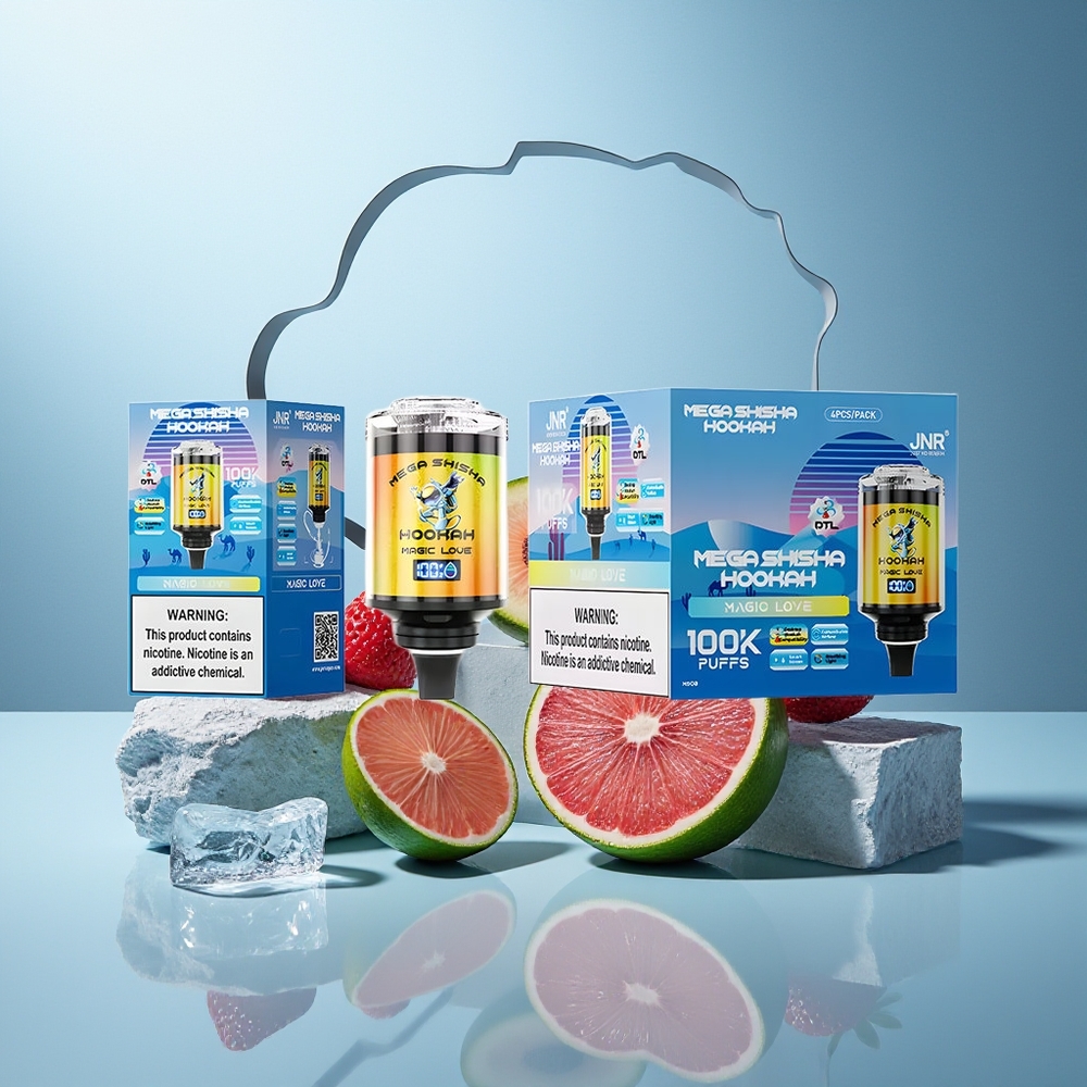 JNR Mega Shisha Hookah 100K Ljubezen Namizna Kompatibilnost