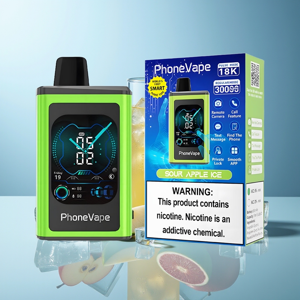 JNR PhoneVape 30000 potegov Sodobno Jabolko Led Enkratna Vape Turbo Mode