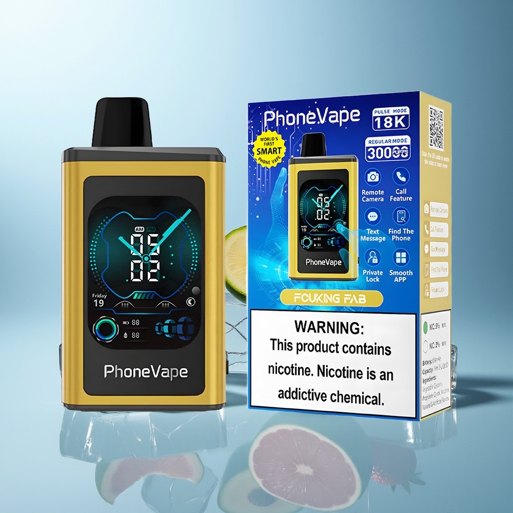 JNR PhoneVape 30000 pufov Dispozabilni Vape Prekleto Fab