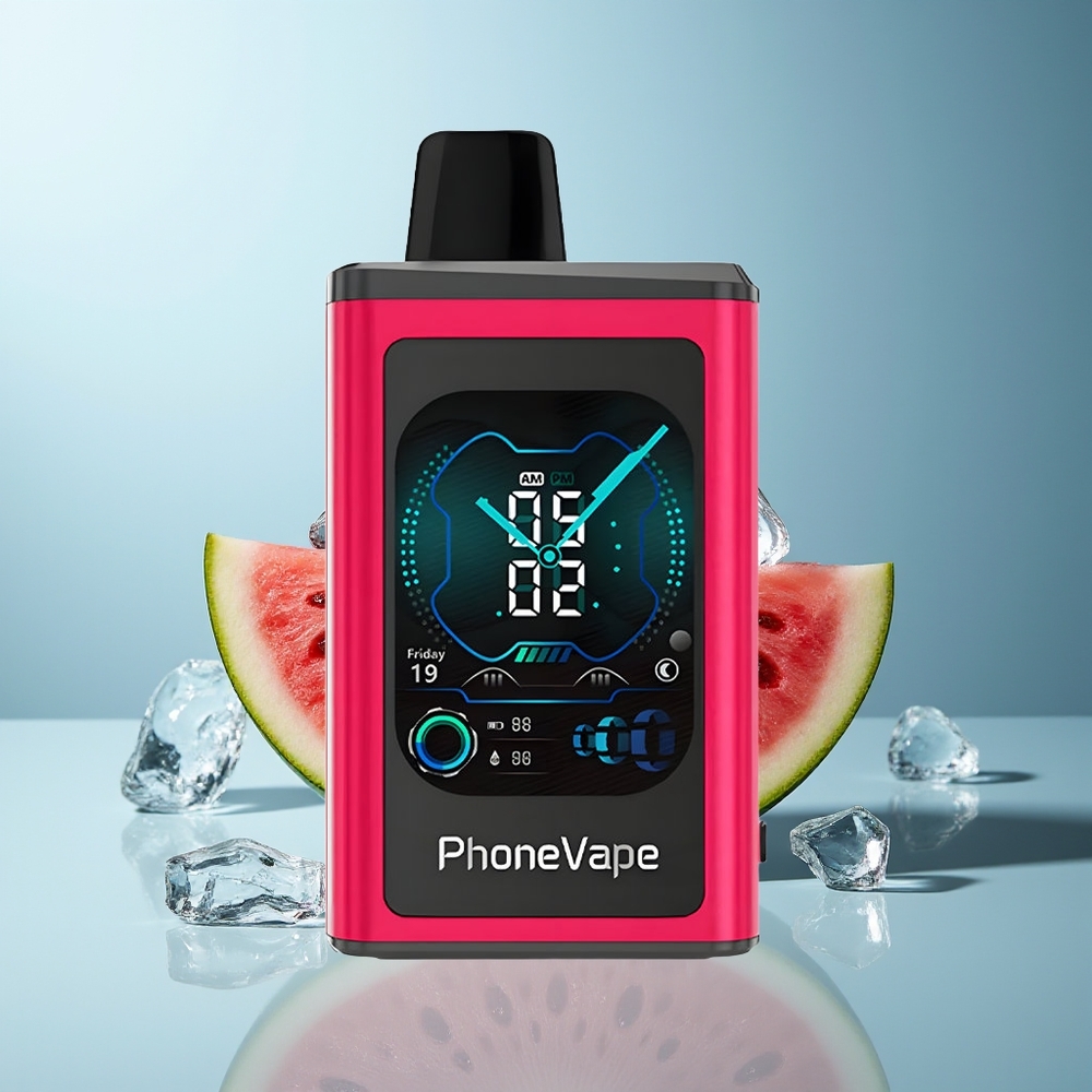 JNR PhoneVape 30000 pufov Enkratna Vapa Lubenika Led + Turbo Način