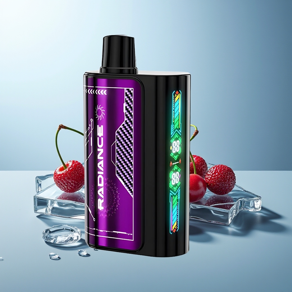 JNR Radiance 31000 Puffov Dispozabilna Vape Češnja Jagoda Dual Mesh Coil