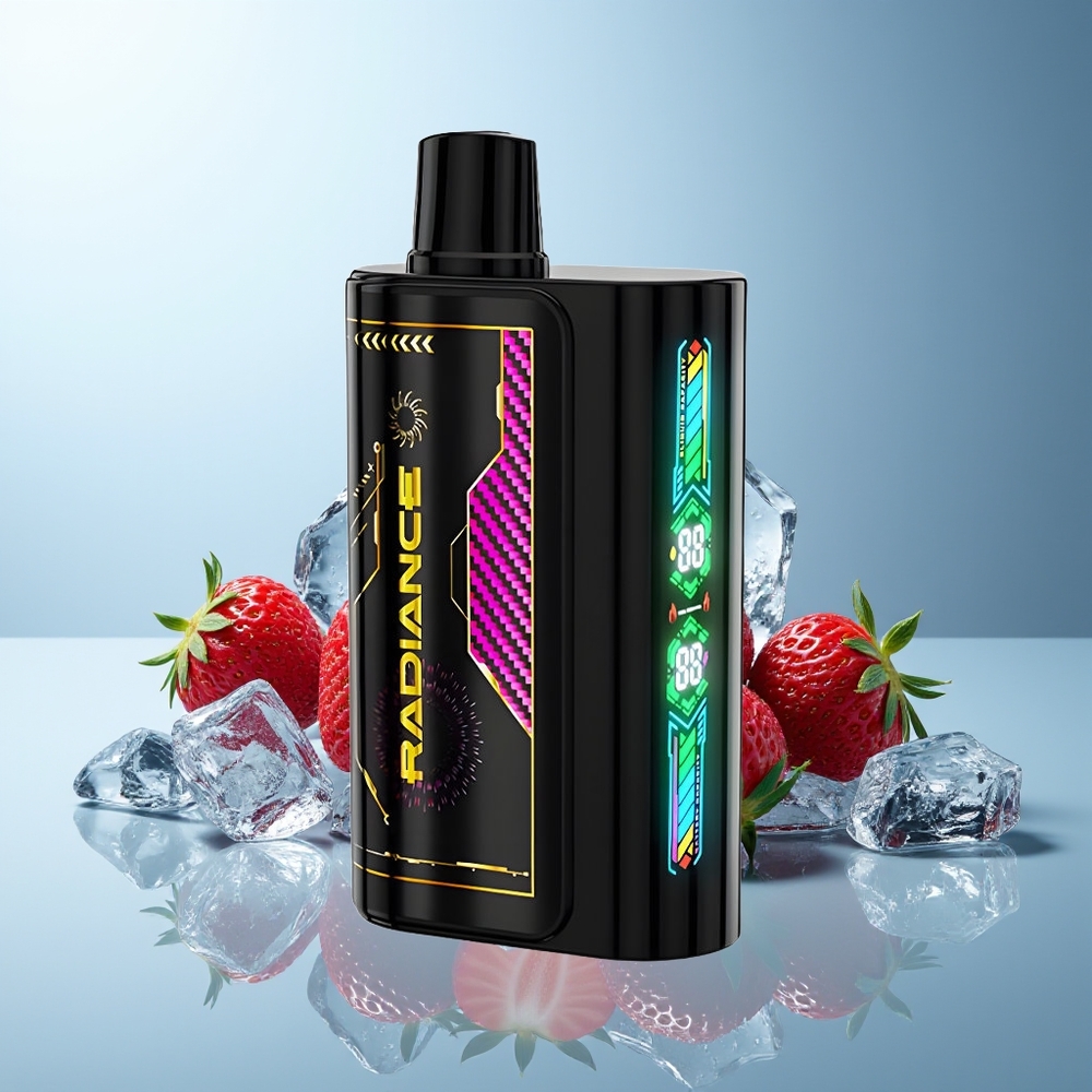 JNR Radiance 31000 Puffov Dispozabilni Vape Jagodni Led+Dvojni Mesh Coil