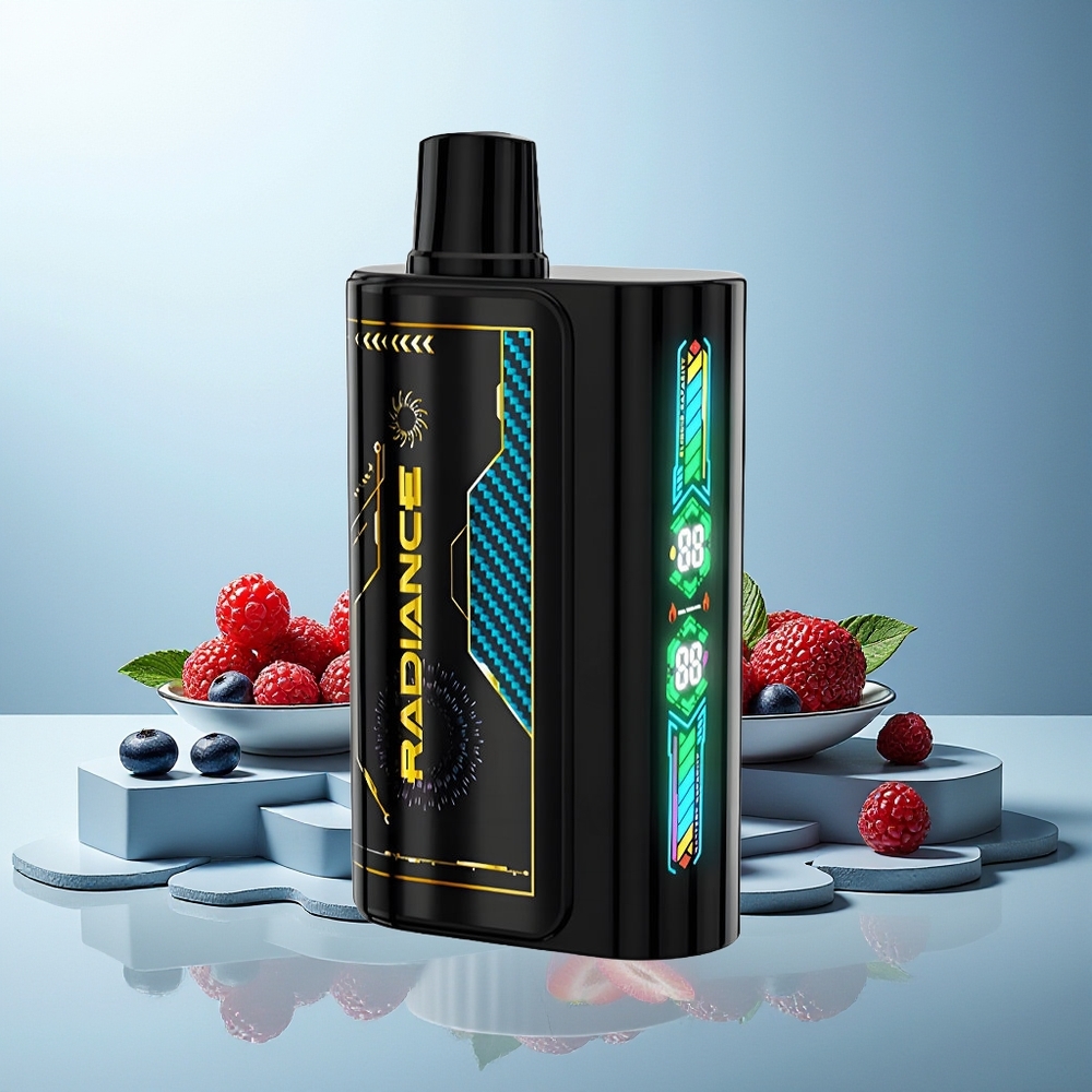 JNR Radiance 31000 Puffov Dispozabilni Vape Mešane Jagode Dual Mesh Coil