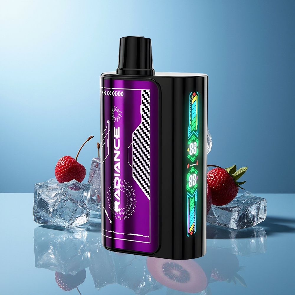 JNR Radiance 31000 Pufi Dispozabilni Vape Modra Malina Češnja Dual Mesh Coil