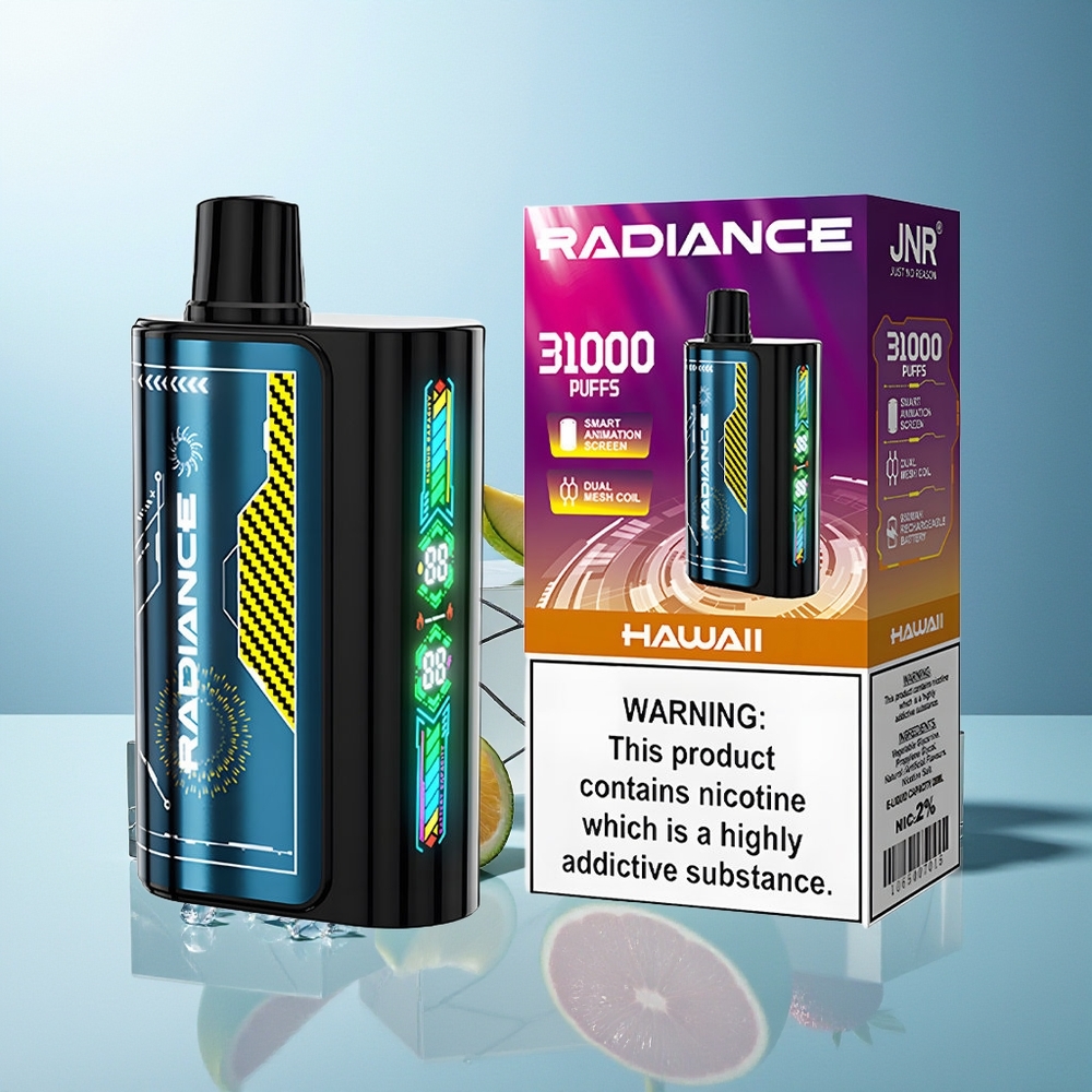 JNR Radiance 31000 Pustih Dispozabilni Vape Havaji Dual Mesh Coil