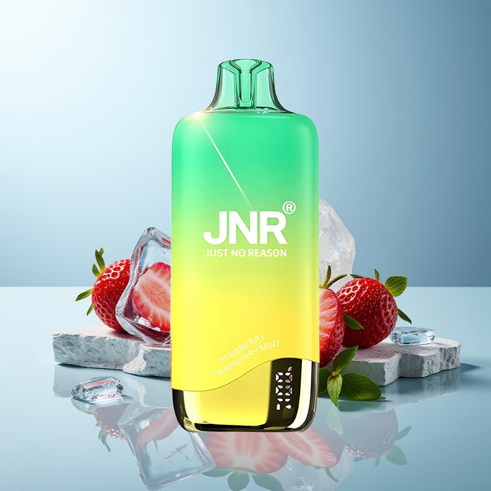 JNR Rainbow 10500 Puff Jagoda Breskva Meta+18ml