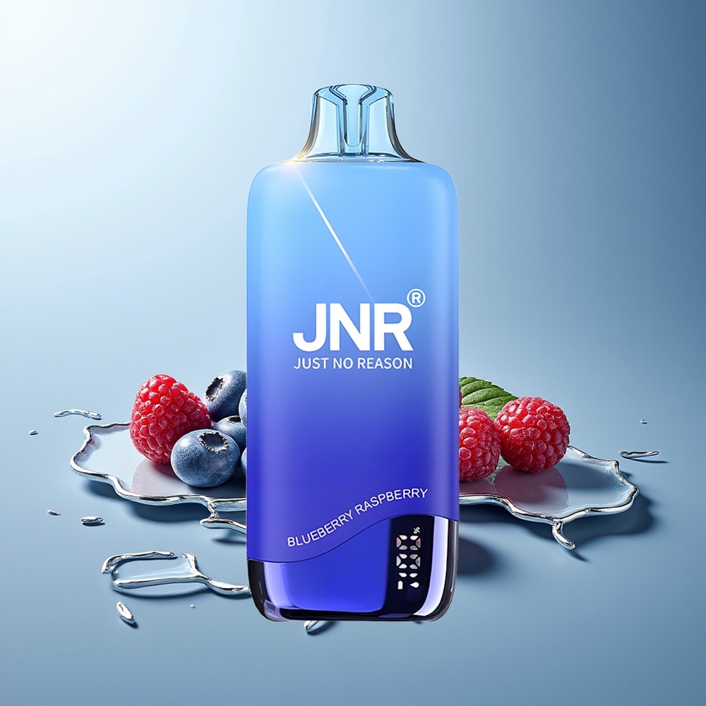 JNR Rainbow 10500 Puffs Dispozabilni Vape Borovnica Malina 18ml