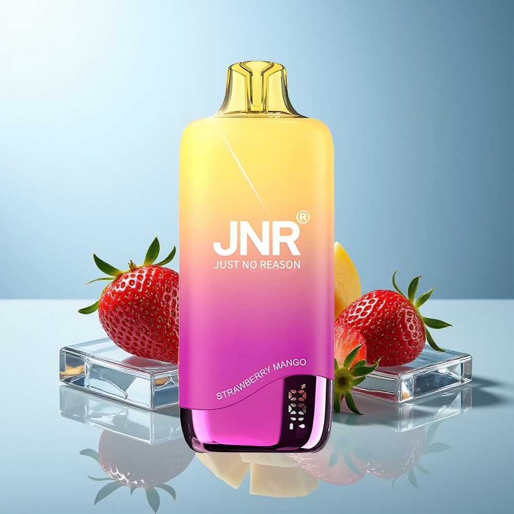 JNR Rainbow 10500 Puffs Dispozabilni Vape Jagoda Mango 08ohm