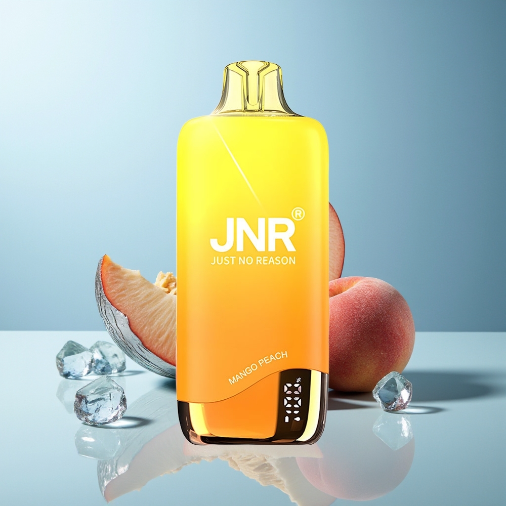 JNR Rainbow 10500 Pufi Dispozabilni Vape Mango Breskeva 18ml
