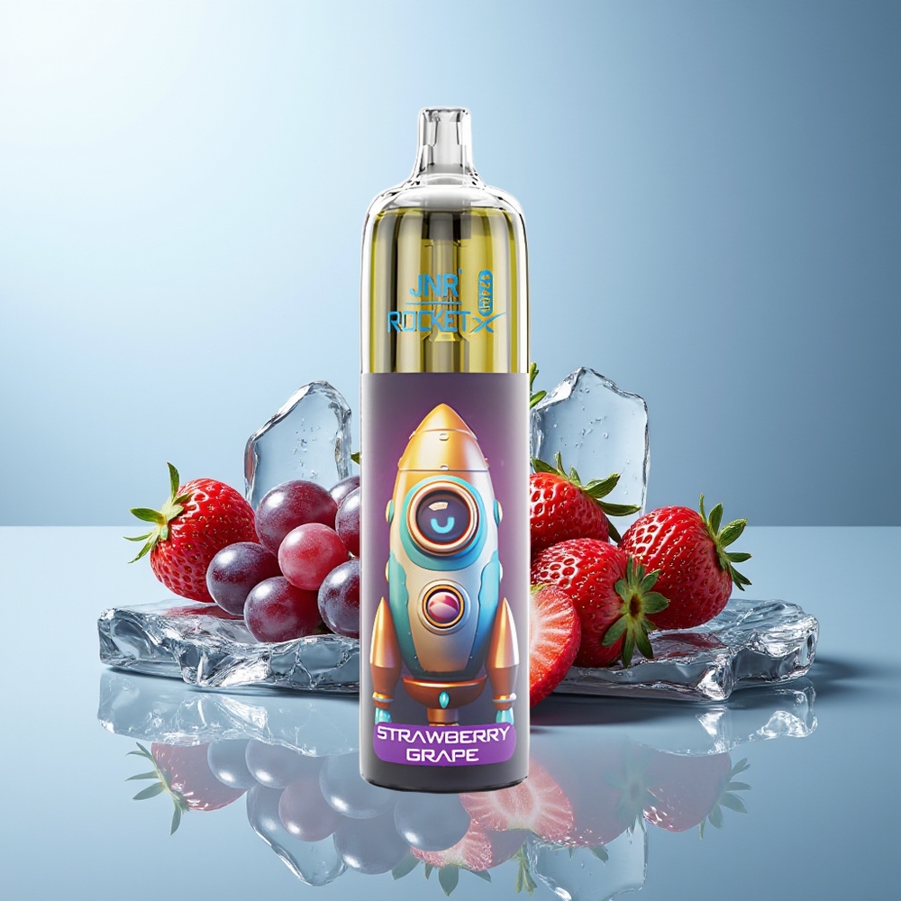JNR Rocket-X 12400 Ponovljivih Vapov Jagoda Grozdje 850mAh