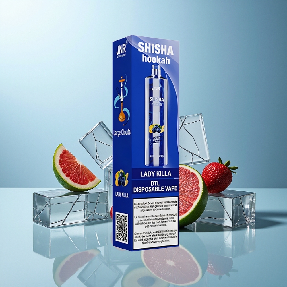 JNR Shisha Hookah 12000 Pufi Dispozabilni Vape Lady Killa