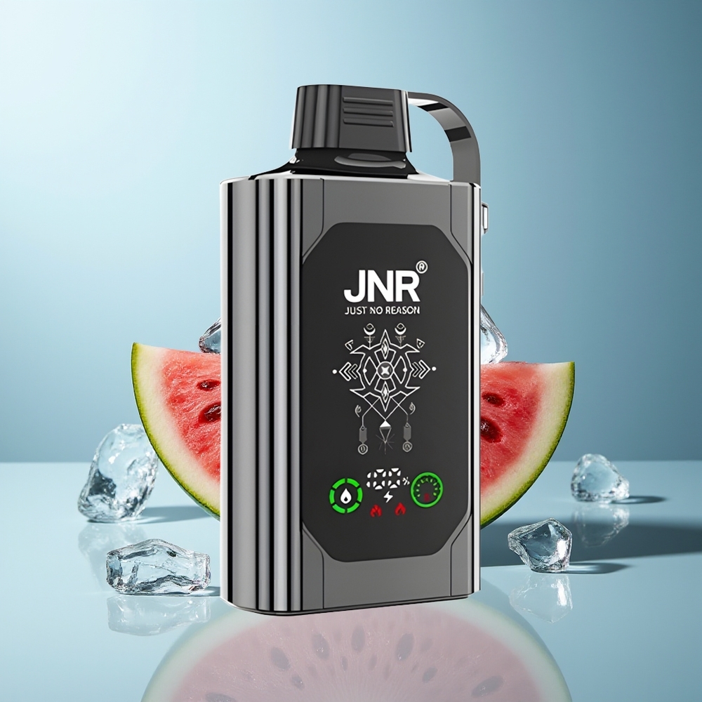 JNR Shisha Hookah Box 20500 Puffs Enkratna Vape Lubenica Led