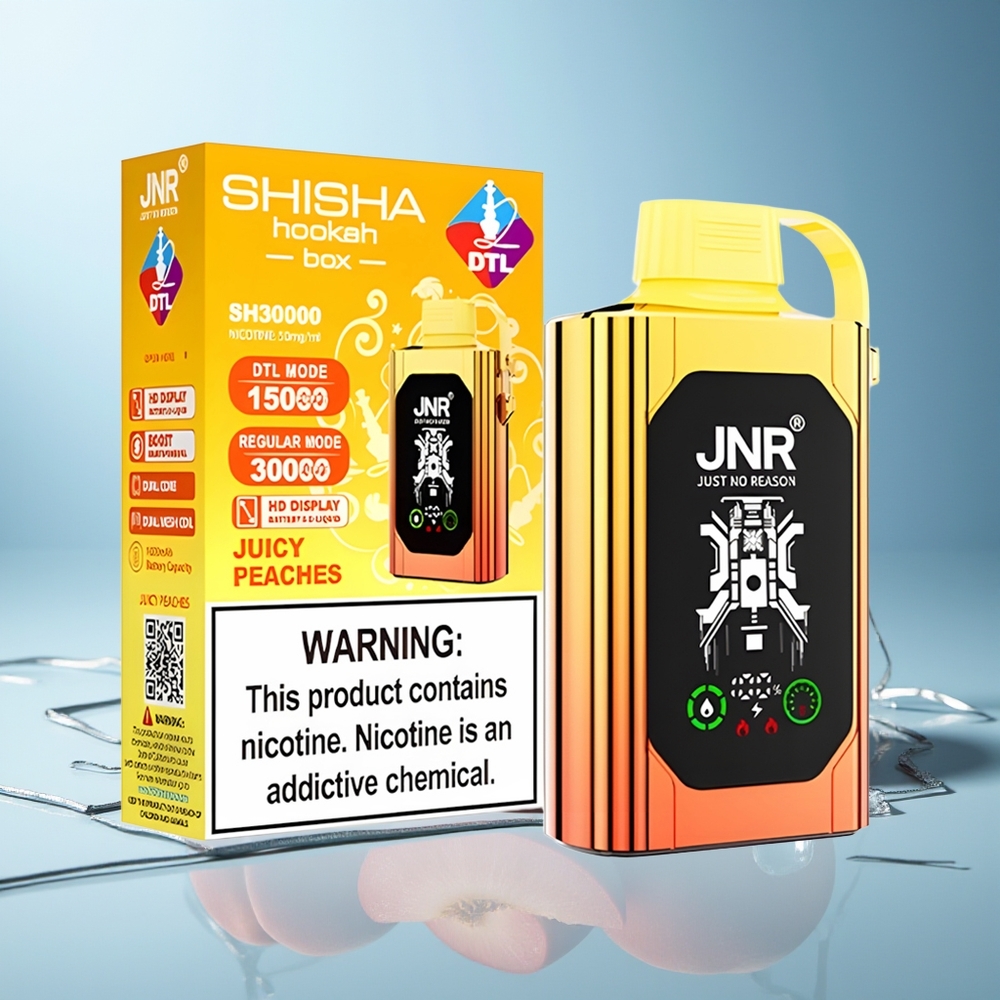 JNR Shisha Hookah Box 20500 Puffs Sodni Breskve