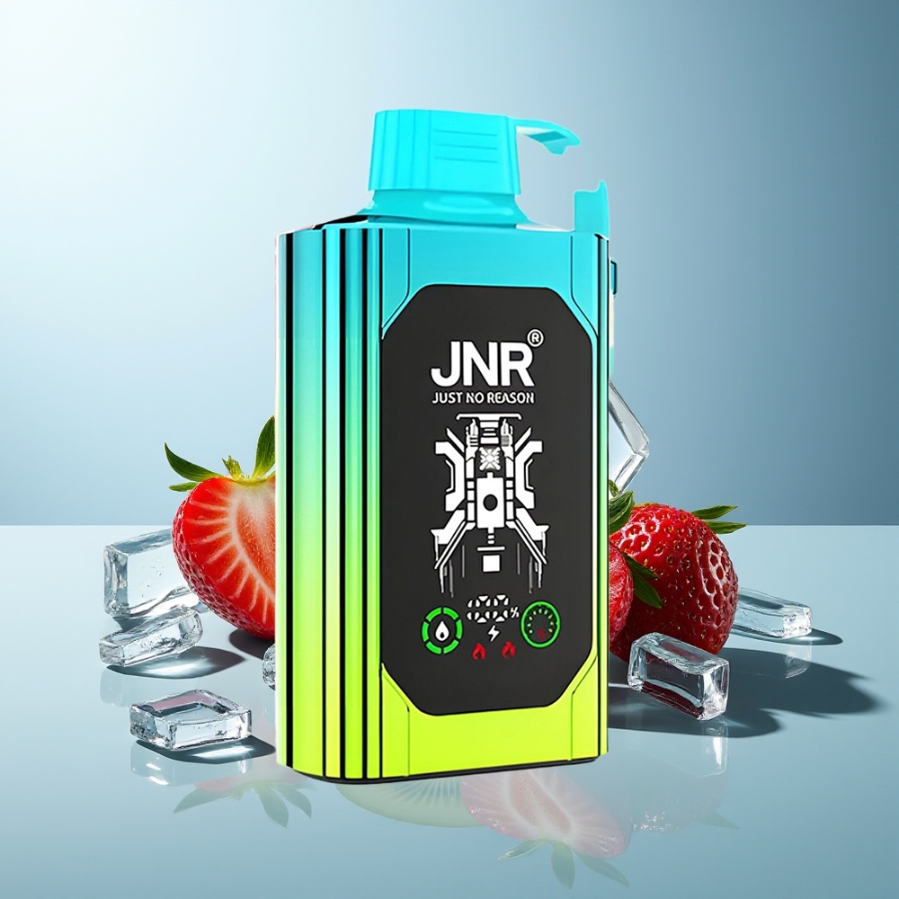 JNR Shisha Hookah Box 20500 Pufi Dvojni Mrežni Kroglični Jagoda Kivi