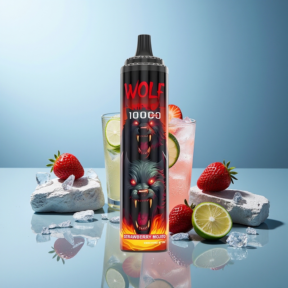 JNR Wolf Niplo 10000 Pofov Jagoda Mojito Type-C