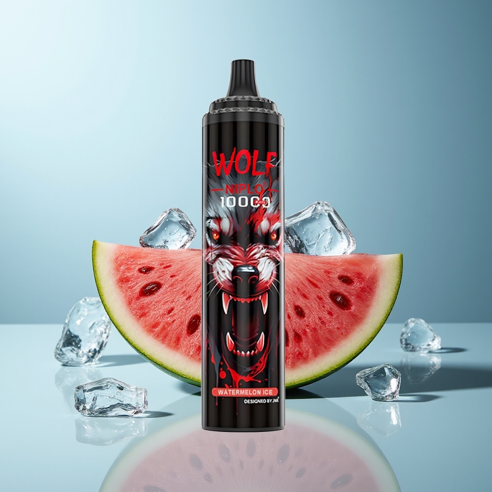 JNR Wolf Niplo 10000 Puf Lubenica Led Družina 20ml
