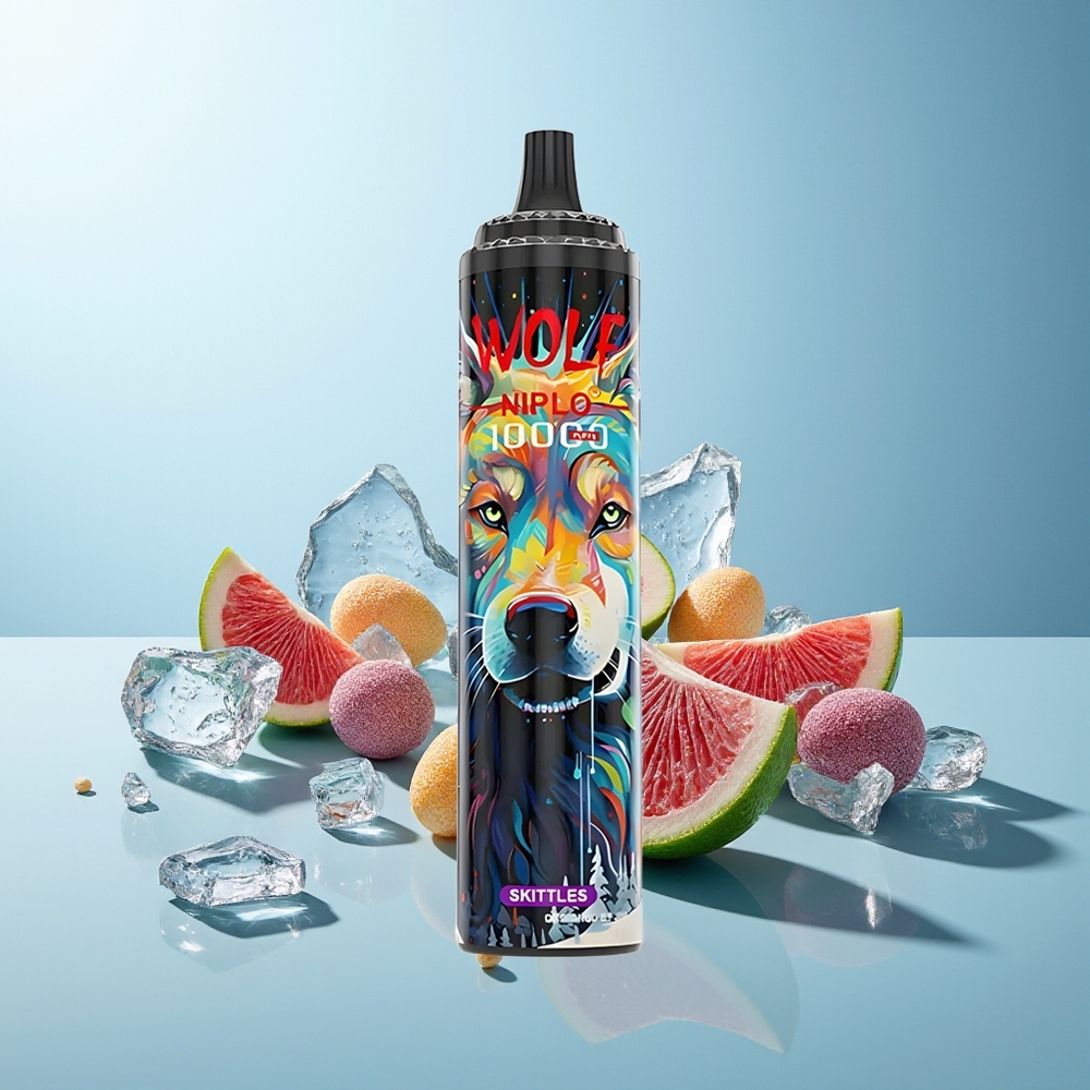 JNR Wolf Niplo 10000 Puffov Okus Skittles 20ml
