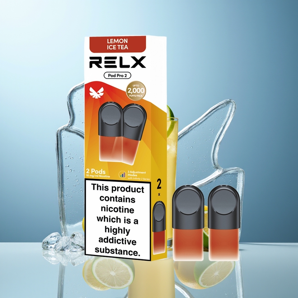 RELX Pod Pro 2 600 pihal Čaj-Limona Ledeni Čaj 19ml