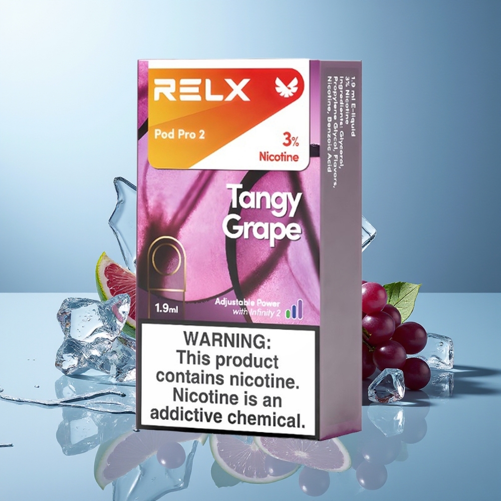 RELX Pod Pro 2 600 pufov Sod Grozdje 19ml