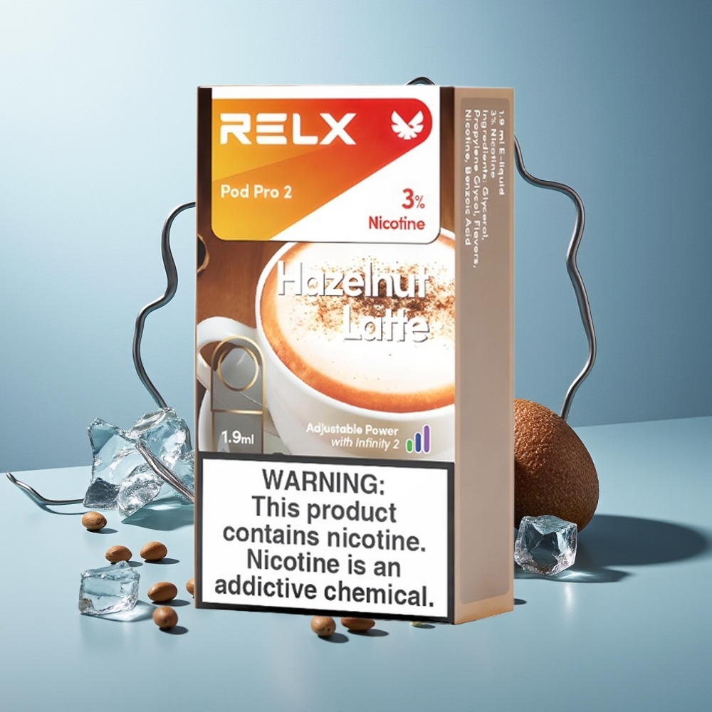 RELX Pod Pro 2 600 pufov lešnikova lat