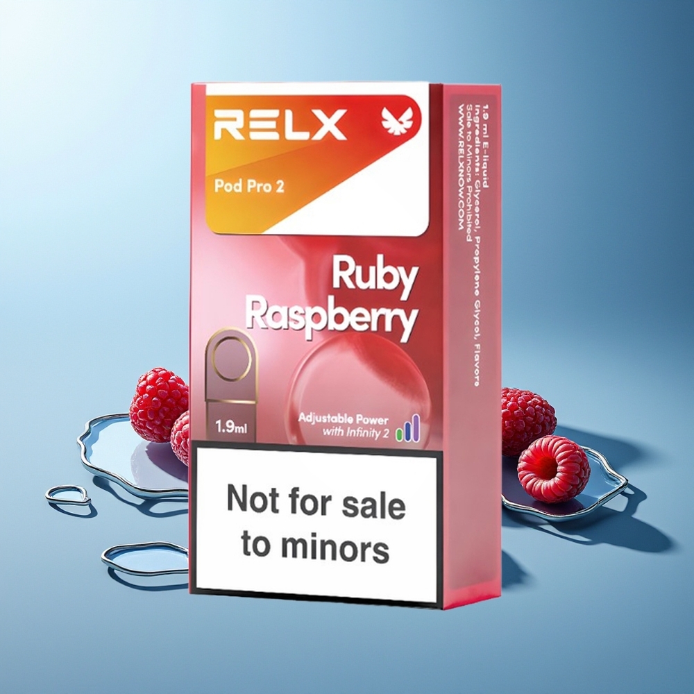 RELX Pod Pro 2 600 vdihov Modra Malina 19ml