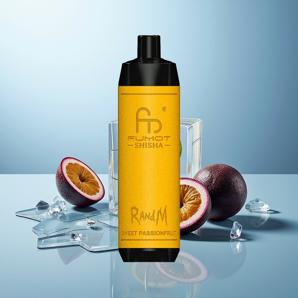 RandM Fumot Shisha 10000 Puf Sladka Pasijonka 18ml