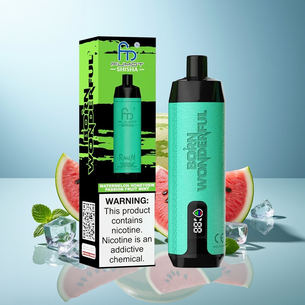 RandM Fumot Shisha 10000 Puff Lubenica Medena Marelica Meta 18ml