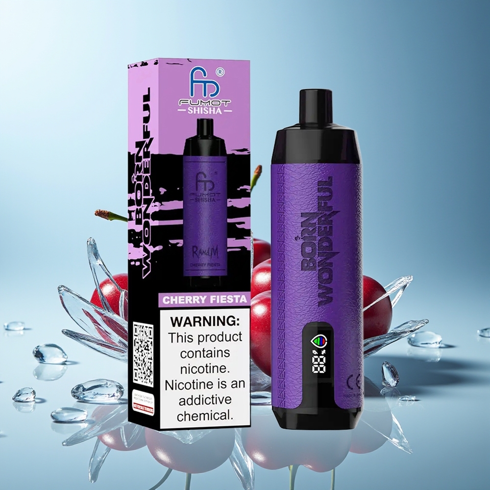 RandM Fumot Shisha 10000 Puff Češnjeva Fiesta 18ml