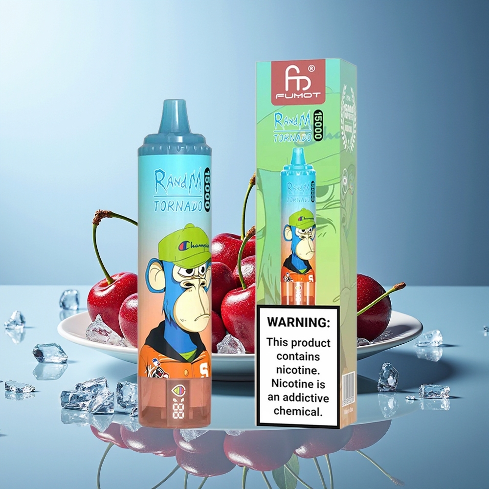 RandM Fumot Tornado 15000 Pih Cherry Cola LCD