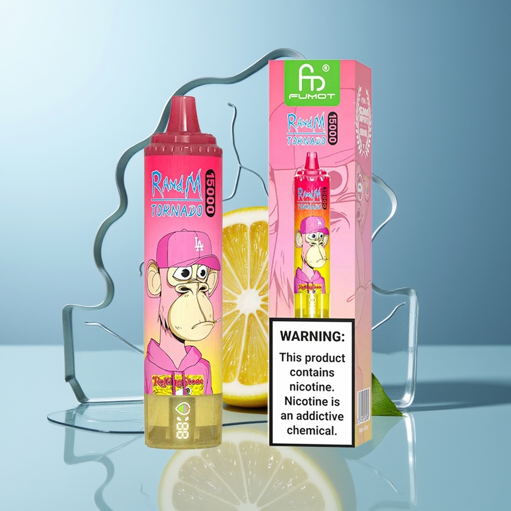 RandM Fumot Tornado 15000 Pih Limona Tip-C