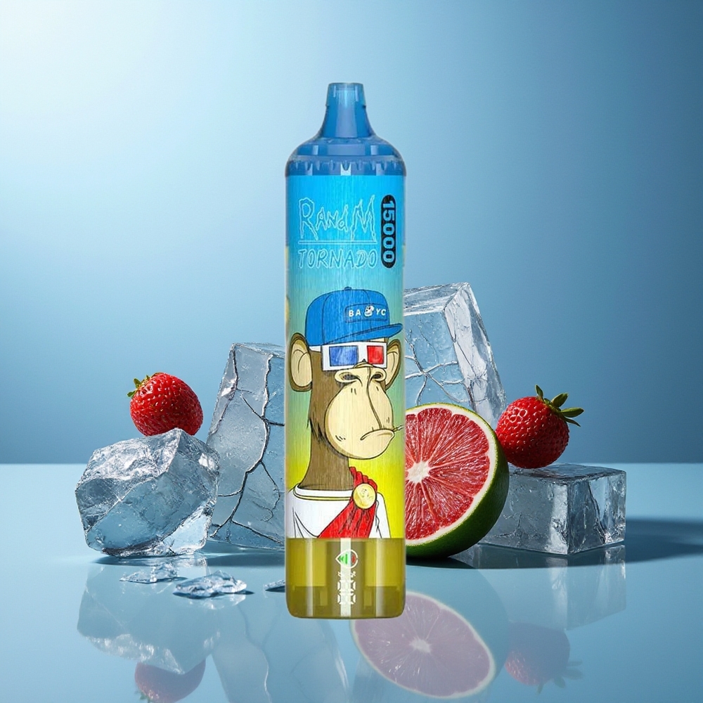 RandM Fumot Tornado 15000 Pih Mr Modra LCD