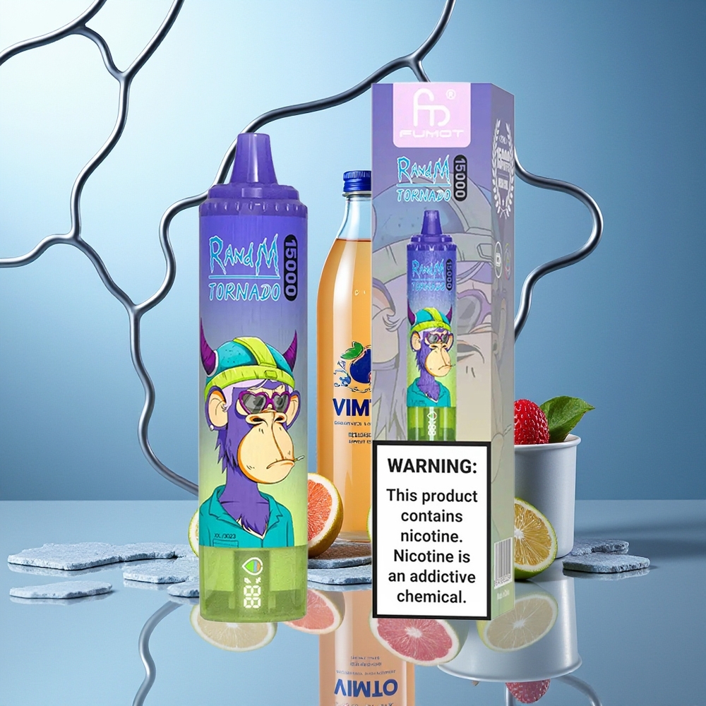 RandM Fumot Tornado 15000 Pih Vimto LCD