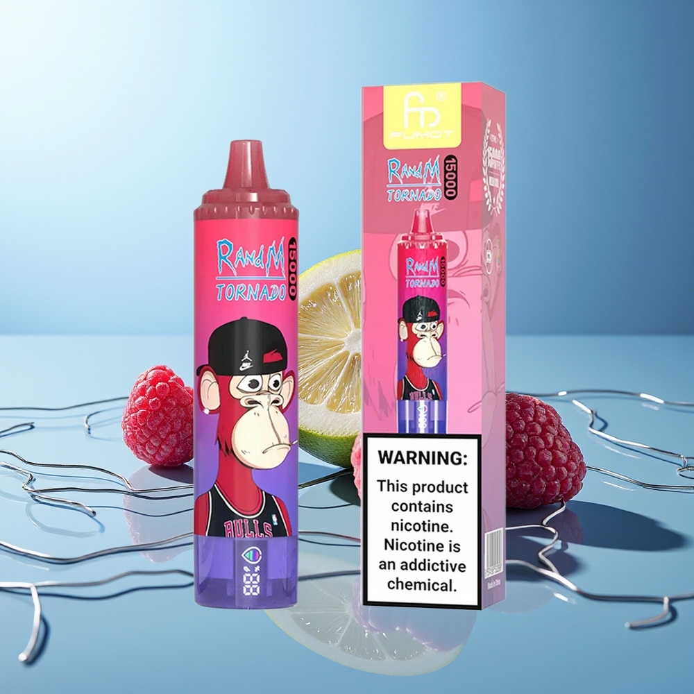 RandM Fumot Tornado 15000 Puffov Modra Malina Dispozabilni Vape