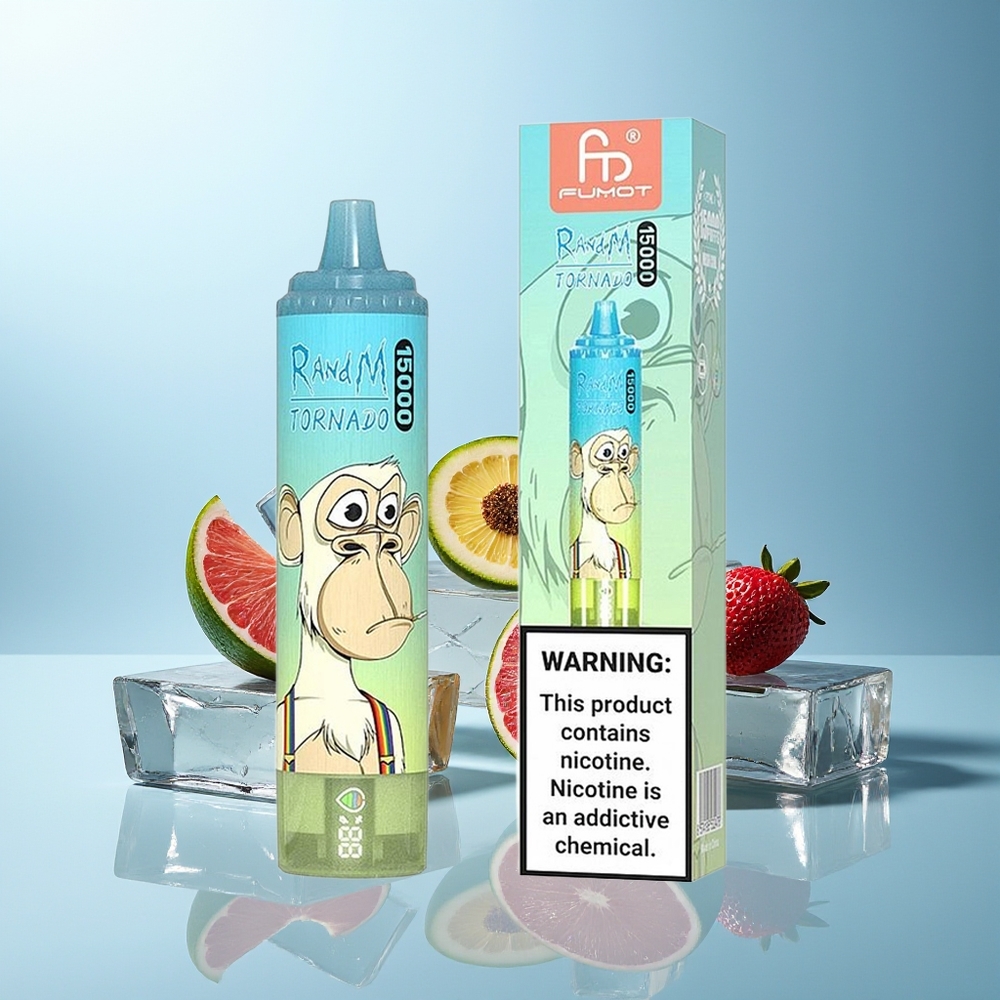 RandM Fumot Tornado 15000 Pufi Ledeni Cvet Dispozabilni Vape