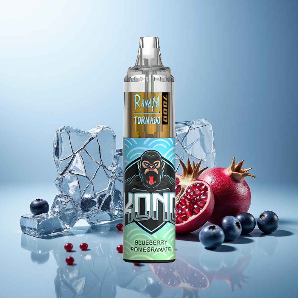 RandM Fumot Tornado 7000 Puffi Borovnica Granatova 14 ML