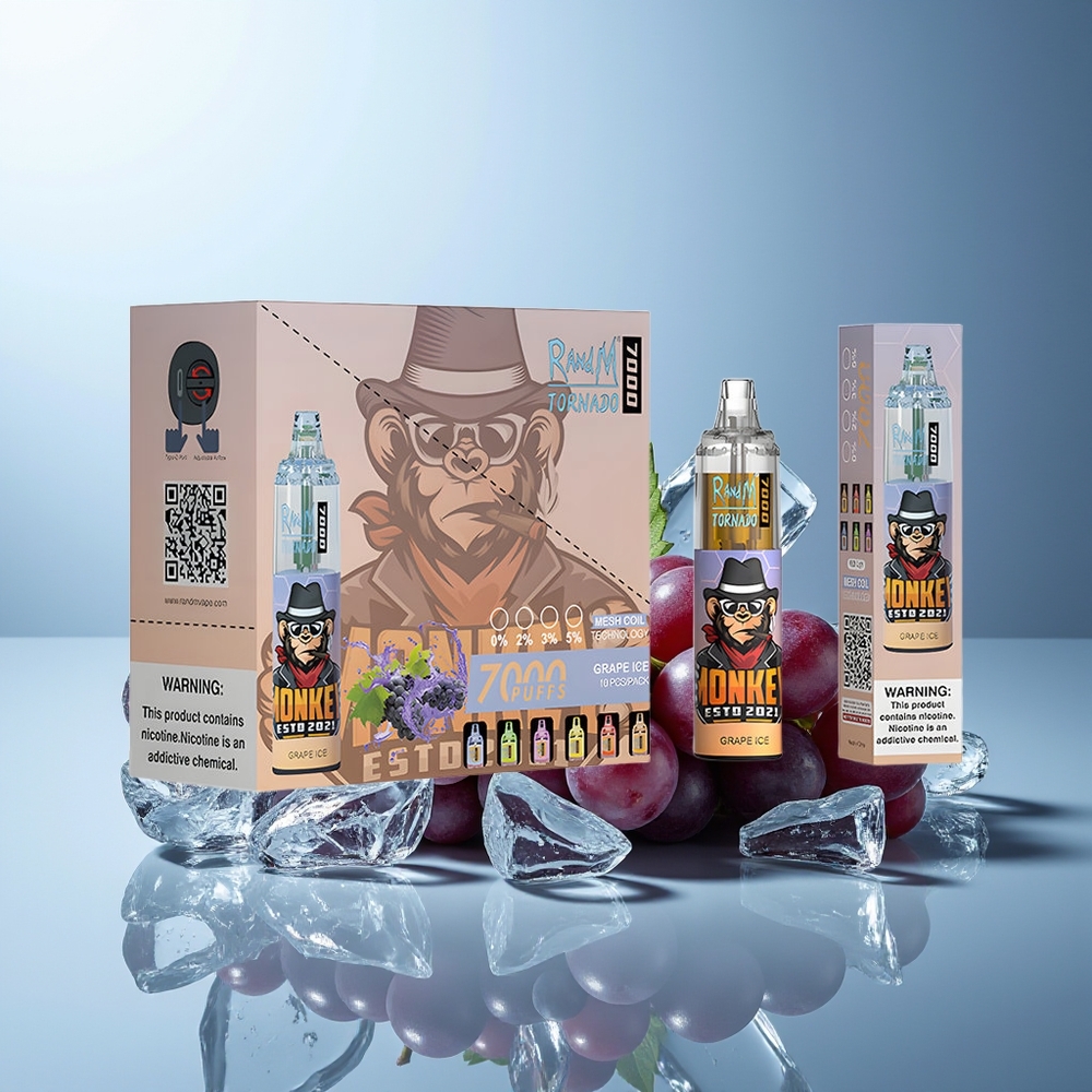 RandM Fumot Tornado 7000 Pufi Grozdji Led Drugi