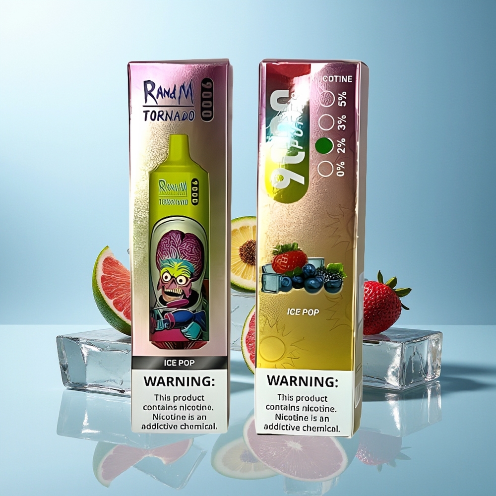 RandM Fumot Tornado 9000 Pofov Kombinacija Ice Pop Ledena Palačka