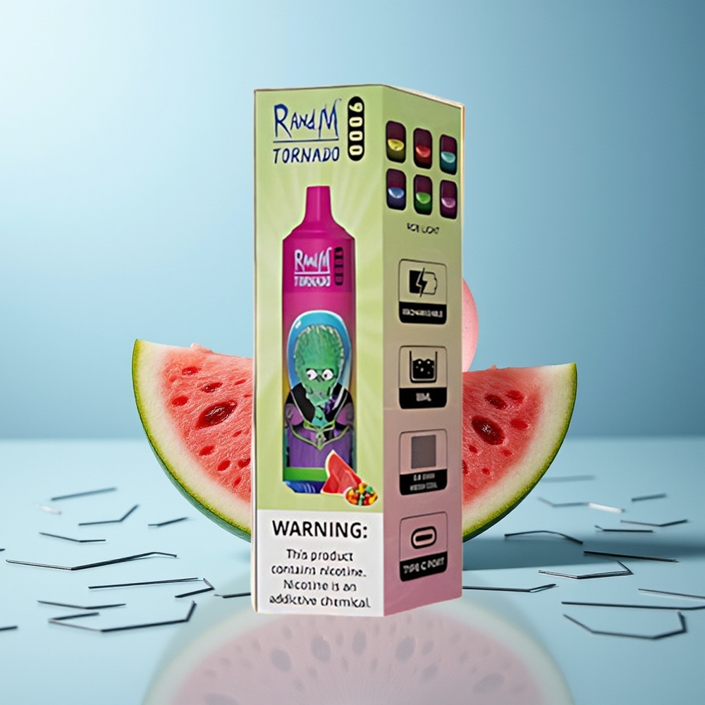 RandM Fumot Tornado 9000 Puf Lubenica Mehurčki Gumi