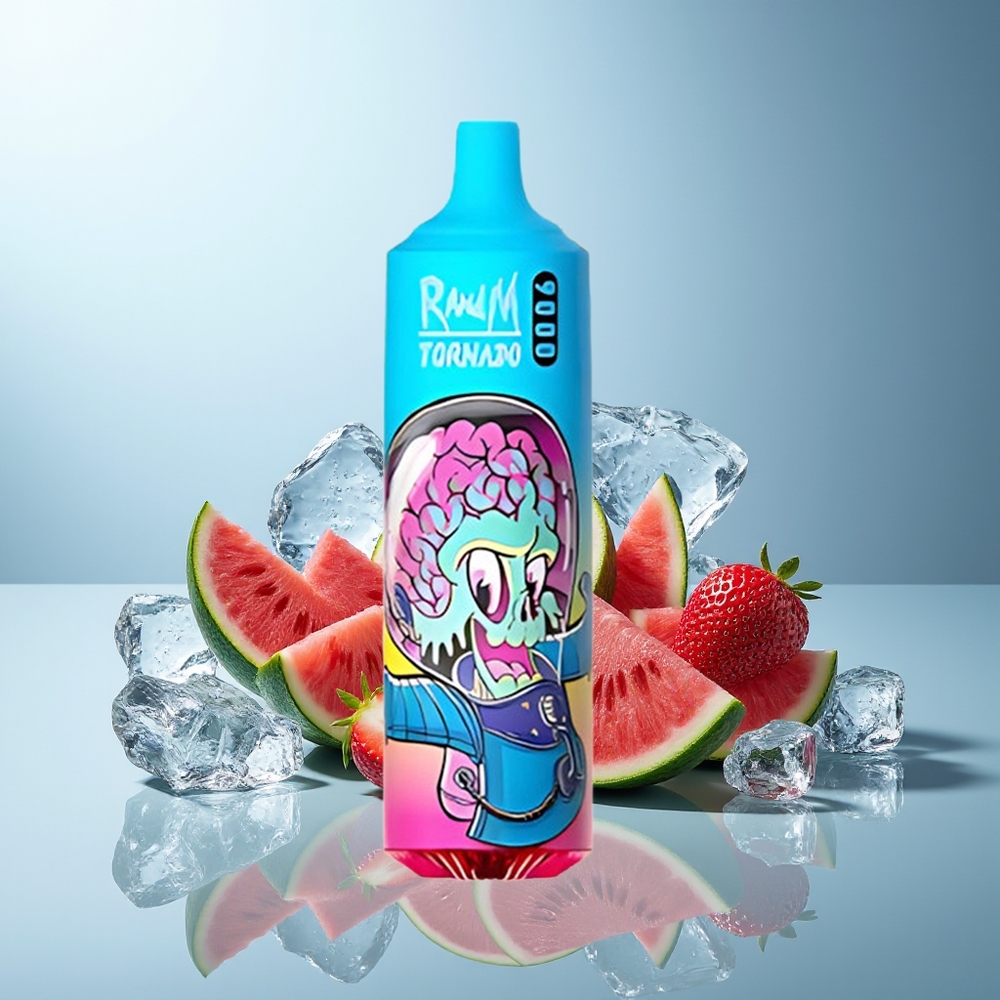 RandM Fumot Tornado 9000 Puffov Prime Jagoda Lubenica