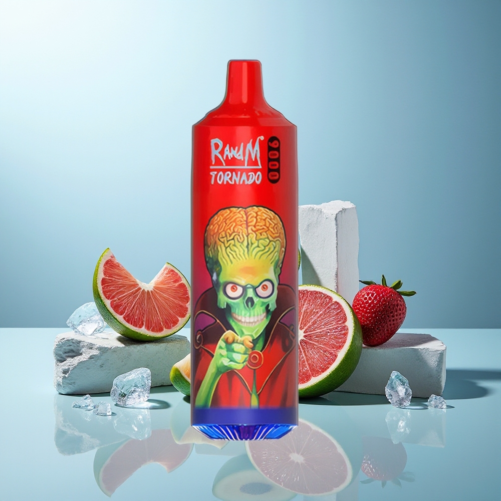 RandM Fumot Tornado 9000 Puffs Ledenoladni Led (Lush Ice)