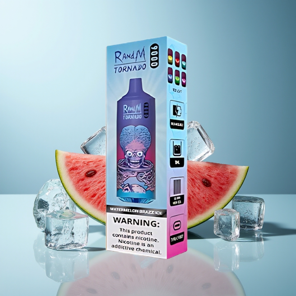 RandM Fumot Tornado 9000 Pufi Melona Brazz Led