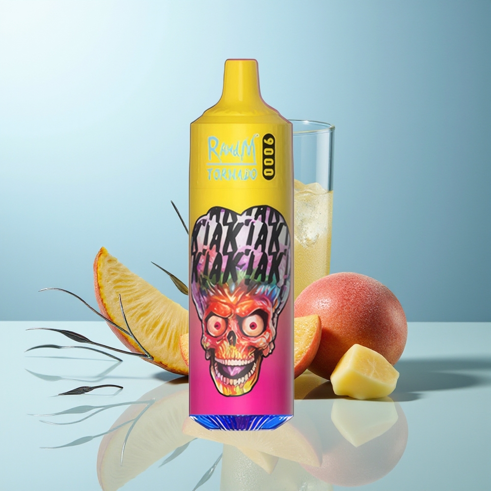 RandM Fumot Tornado 9000 Pufi Peči Mango Ananas RGB