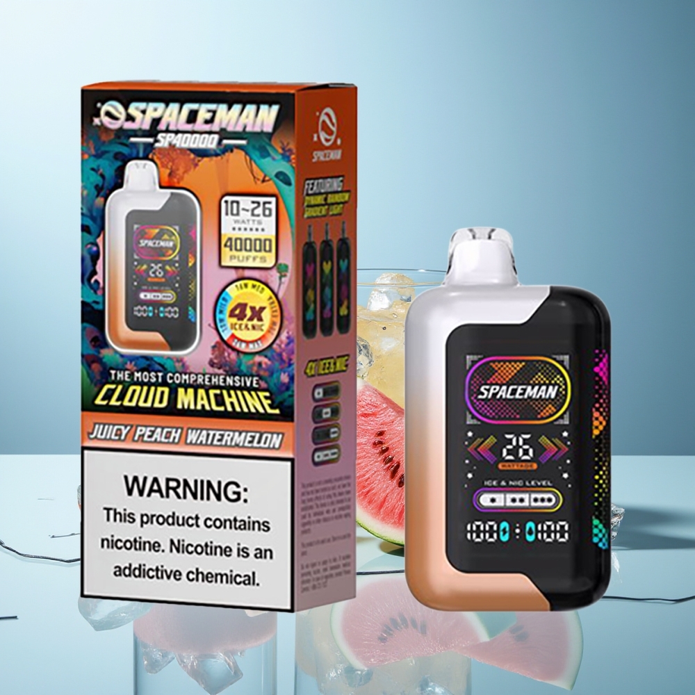 SMOK SPACEMAN SP40000 40000 20ml Sočna Breskev Lubenica