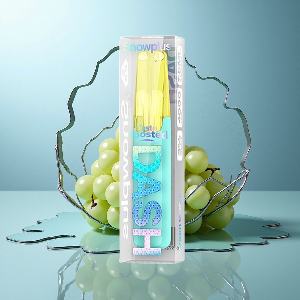 Snowplus Dash 4000 Pufi Zelena Grozdje 75 ml