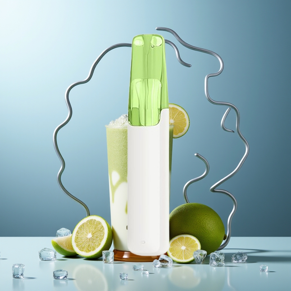 Snowplus Dash 4000 Pufov Naprava za Enkratno Uporabo Matcha Smoothie 5