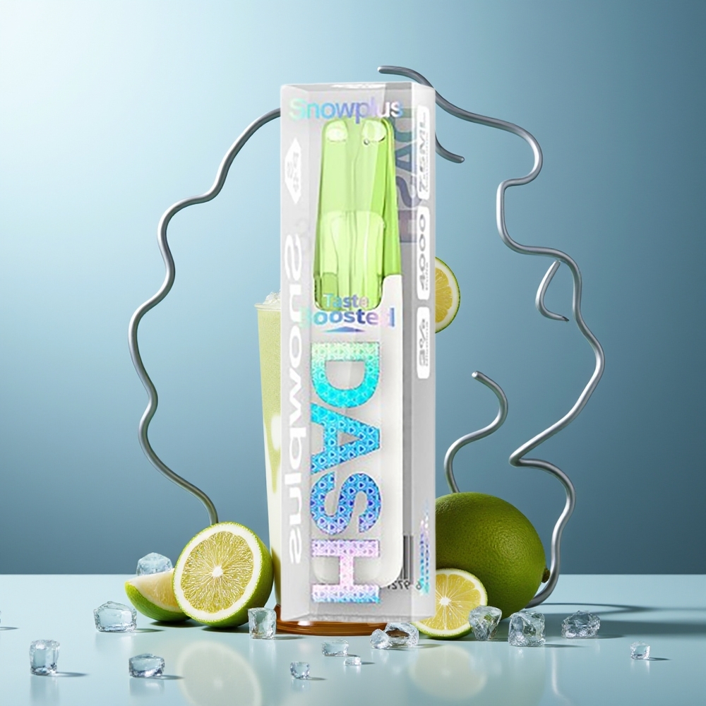 Snowplus Dash 4000 Pufov Naprava za Enkratno Uporabo Matcha Smoothie 5