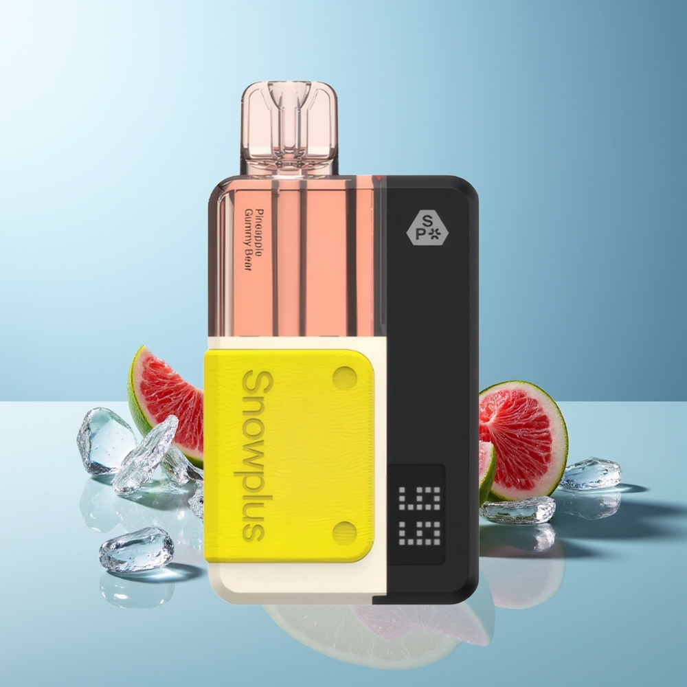 Snowplus Swift 15000 Pufi Ananas Gumi Medved Ponovljivo Polnjenje Dvojno Mrežasto