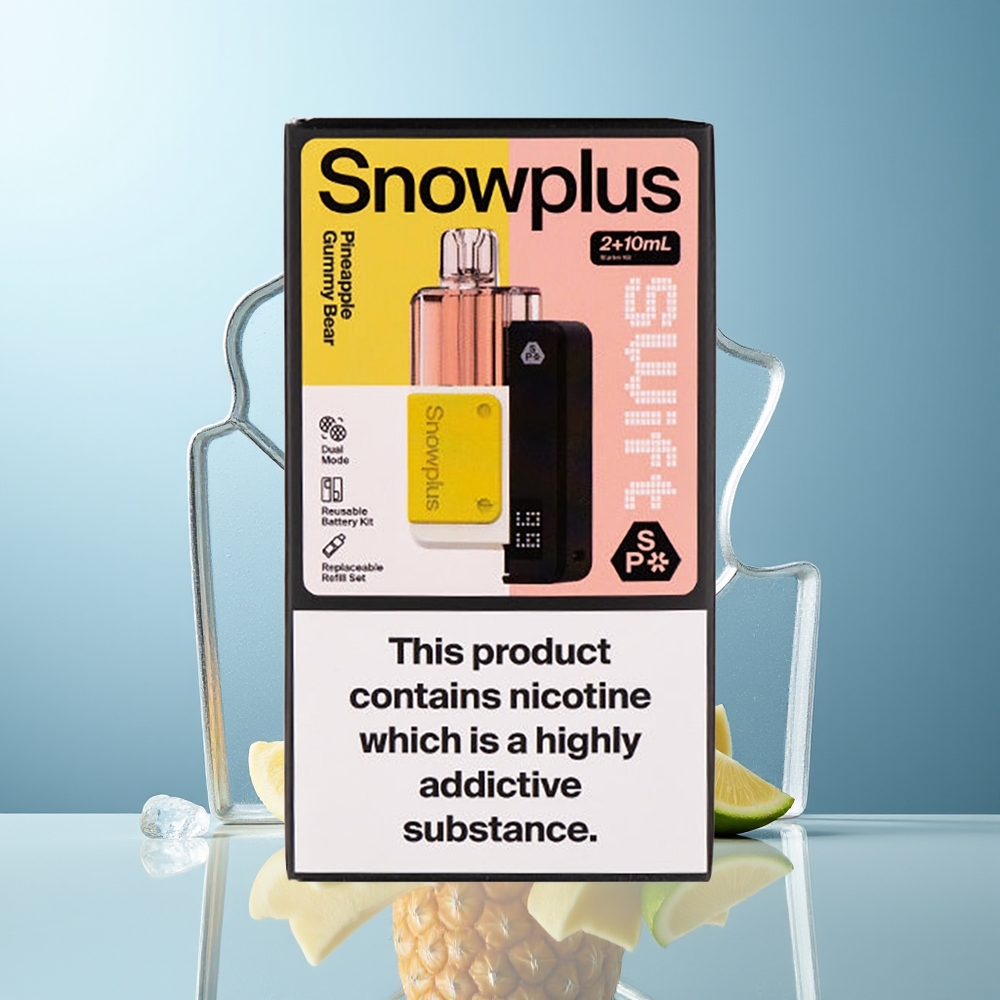 Snowplus Swift 5000 Puff Dual Mesh Ananas Gumijasti Medved