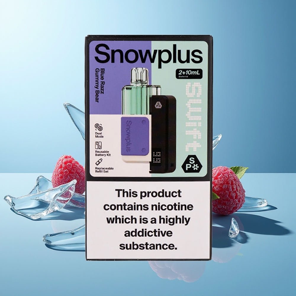 Snowplus Swift 5000 Puffov Dual Mesh Modra Malinasta Gumi Medved