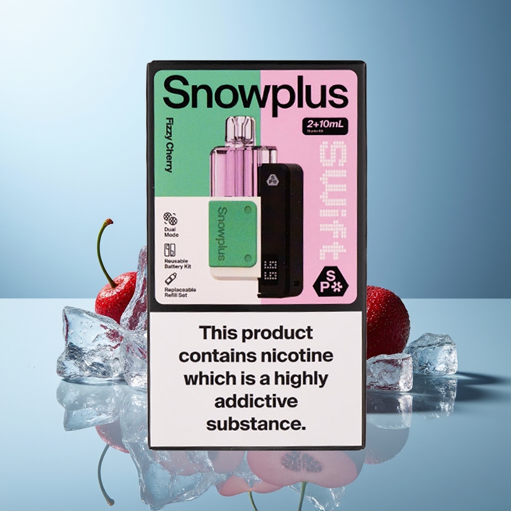 Snowplus Swift 5000 Puffs Fizzy Češnja Dual Mesh